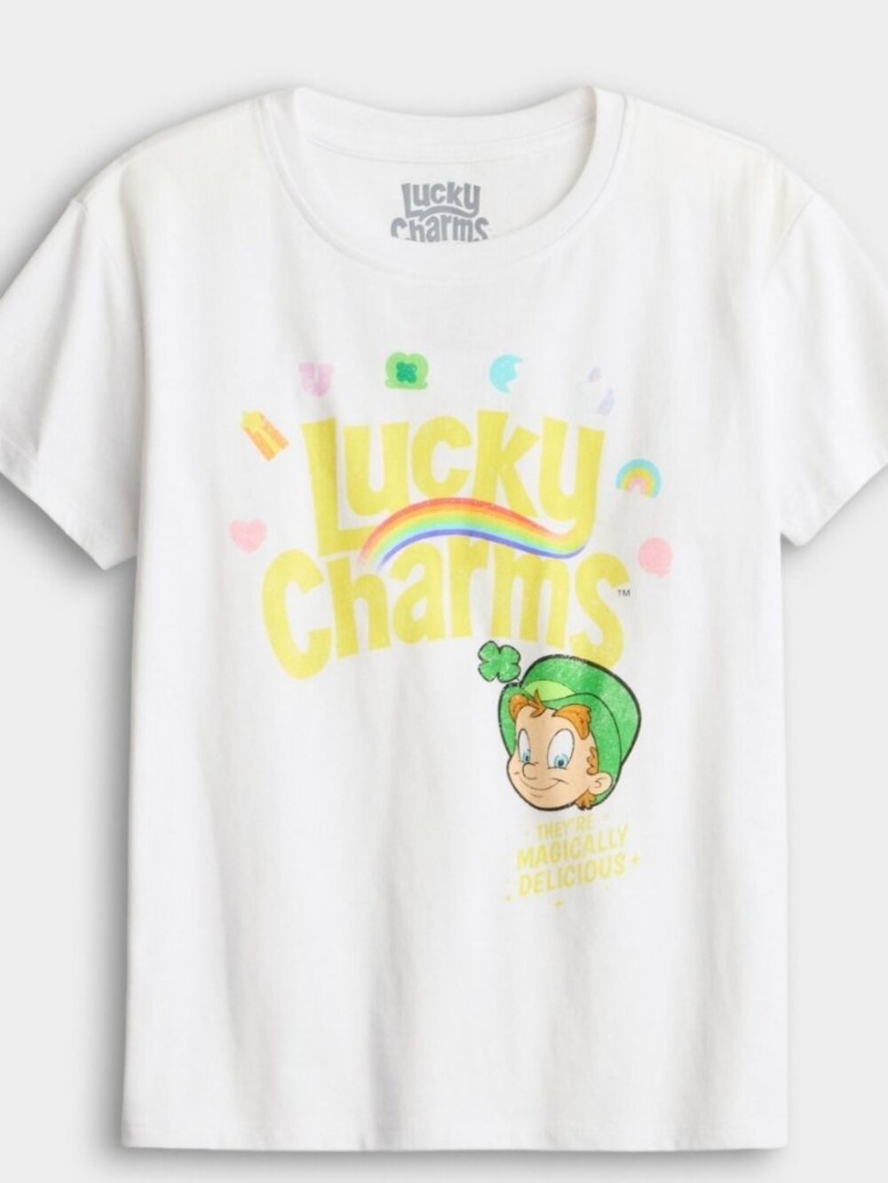 Lucky Charms Graphic Tee for Girls Size Small (6)  NWT